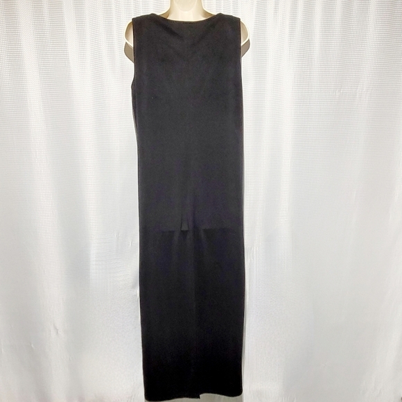 Style &co. Collection Simply Stylish Black Maxi Dress (L) - Picture 4 of 10